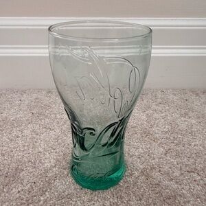 Coca-Cola Translucent Green Glass